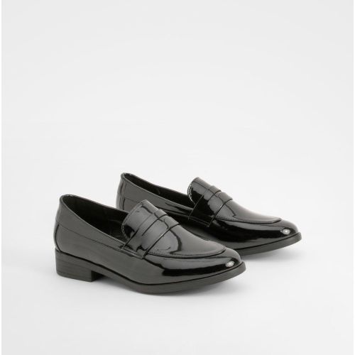 Mocassins Vernis - Pointure Large - 36 - boohoo - Modalova