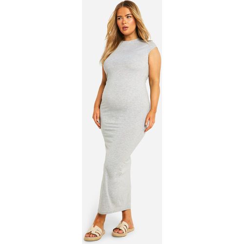 Grande Taille - Robe Longue Super Douce À Manches Courtes - 50 - boohoo - Modalova