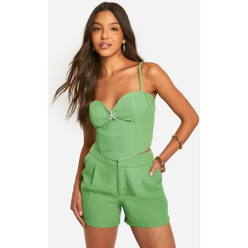 Short Taille Haute Habillé - / - 40, / - boohoo - Modalova