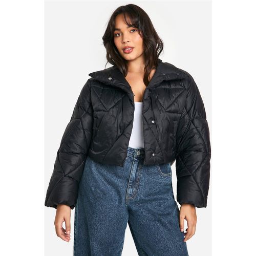 Grande Taille - Doudoune Matelassée - 44 - boohoo - Modalova