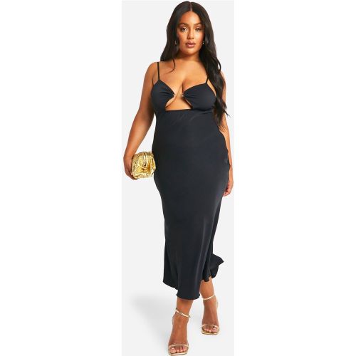 Grande Taille - Robe Mi-Longue À Crochet - 44 - boohoo - Modalova
