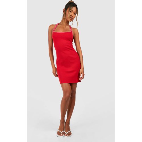 Robe Courte À Découpe Et Bordure Contrastante - 36 - boohoo - Modalova