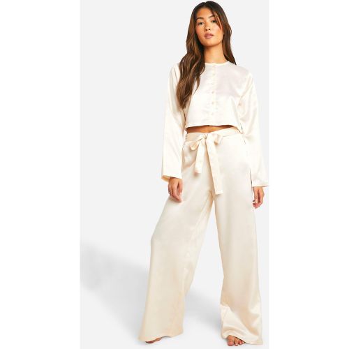 Ensemble Pour Future Mariée Avec Chemise Et Pantalon - 36 - boohoo - Modalova