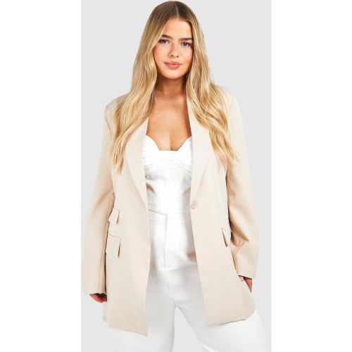 Grande Taille - Blazer Oversize À Poches - 46 - boohoo - Modalova
