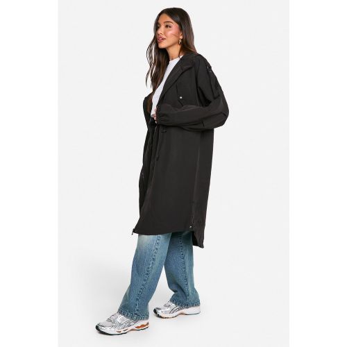 Imperméable Cintré À Capuche - 36 - boohoo - Modalova