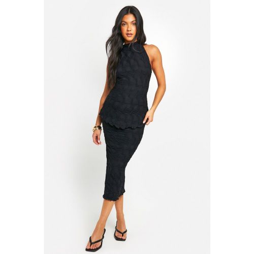 Maternité - Jupe De Grossesse Mi-Longue Texturée - 36 - boohoo - Modalova