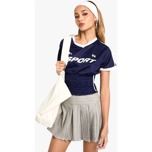 Mini-Jupe Premium À Rayures Fines - 34 - boohoo - Modalova