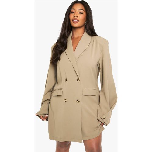 Grande Taille - Robe Blazer Oversize - 44 - boohoo - Modalova