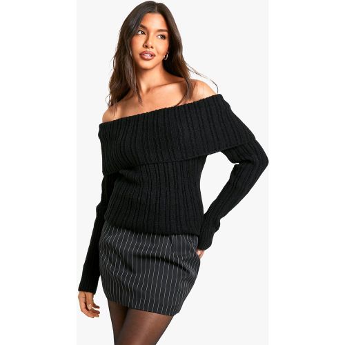 Mini-Jupe À Rayures Fines - 34 - boohoo - Modalova