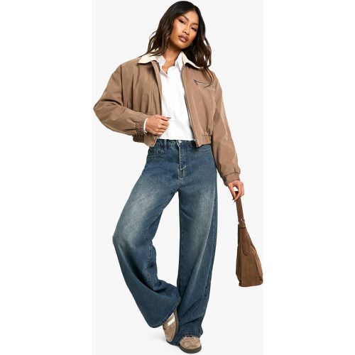 Jean Large Basique - 10/32L - boohoo - Modalova