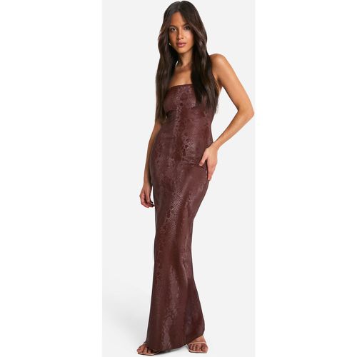 Robe Longue Serpent - 40 - boohoo - Modalova