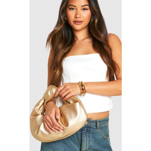 Sac À Main Noué Mé"Tall"isé - One Size - boohoo - Modalova