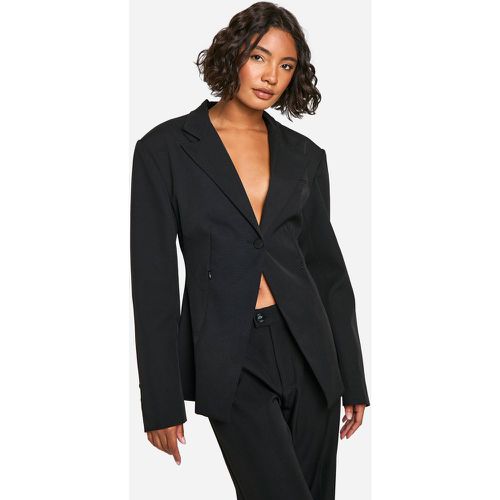 Tall" - Blazer De Costume À Taille Cintrée - 42 - boohoo - Modalova