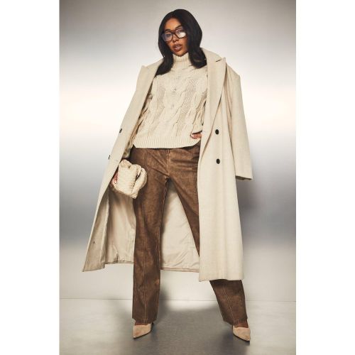 Grande Taille - Pantalon Slim Délavé - 44 - boohoo - Modalova