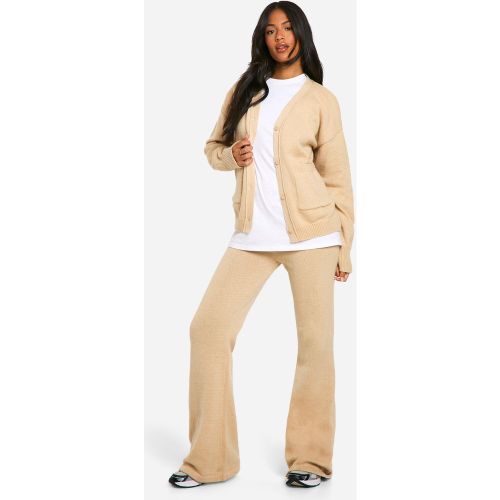 Tall" - Ensemble Avec Gilet Et Pantalon Flare - S - boohoo - Modalova