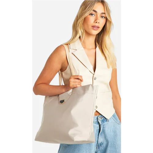 Tote Bag En Nylon - One Size - boohoo - Modalova