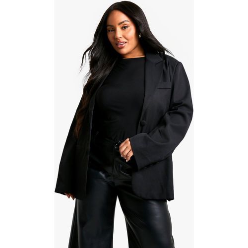 Grande Taille - Blazer Droit Oversize - 46 - boohoo - Modalova