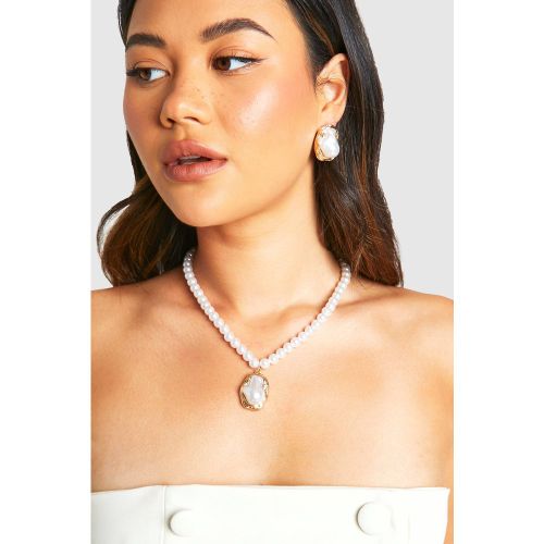 Ensemble Avec Collier Et Boucles D'Oreilles - One Size - boohoo - Modalova