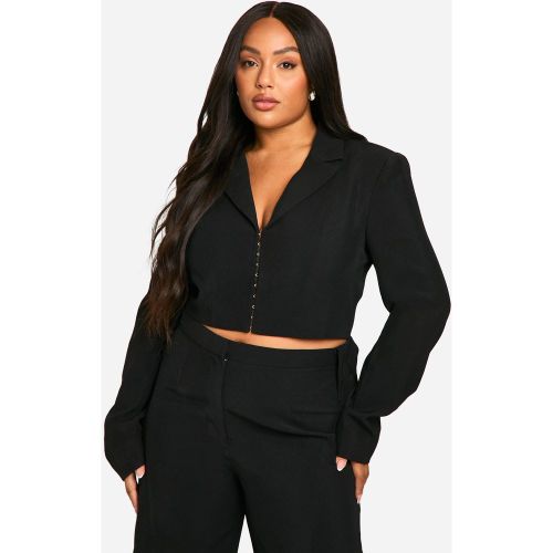 Grande Taille - Blazer Corset Habillé - 44 - boohoo - Modalova