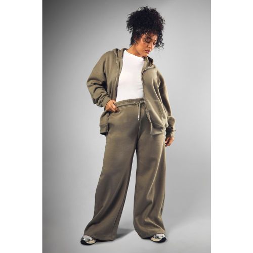Grande Taille - Jogging Large À Broderie Dsgn Studio - 44 - boohoo - Modalova