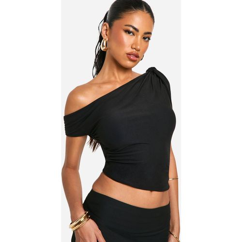 Top Asymétrique Sans Manches - 40 - boohoo - Modalova