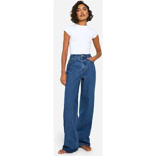 Tall" - Jean Large Basique Taille Haute - 16/36L - boohoo - Modalova