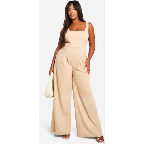 Grande Taille - Combinaison Large À Coutures Apparentes - 44 - boohoo - Modalova
