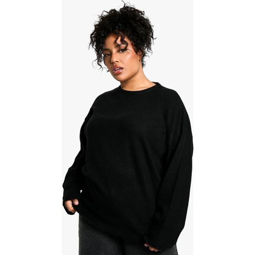 Grande Taille - Pull En Maille Douce - 44 - boohoo - Modalova