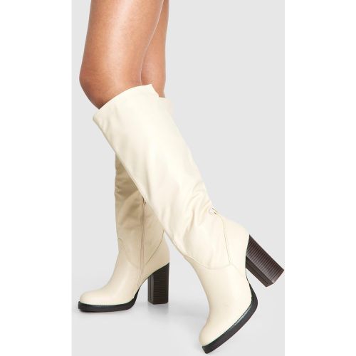 Bottes Hautes À Talon - 36 - boohoo - Modalova