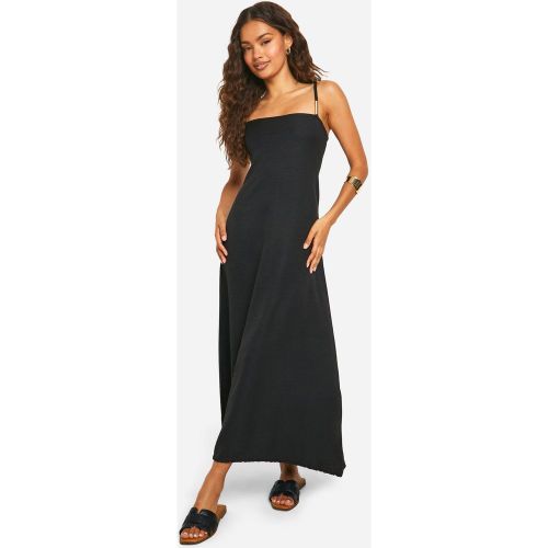 Robe Mi-Longue À Bordures Mé"Tall"isées - 36 - boohoo - Modalova