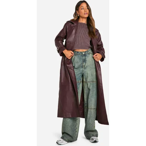Tall" - Trench Croisé - 36 - boohoo - Modalova