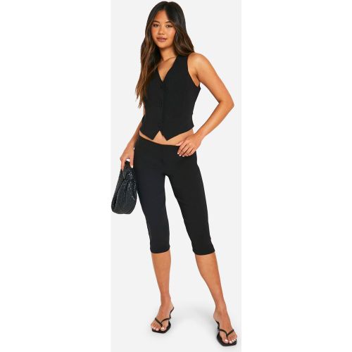 Ensemble Avec Gilet Sans Manches Et Pantalon Capri - 34 - boohoo - Modalova