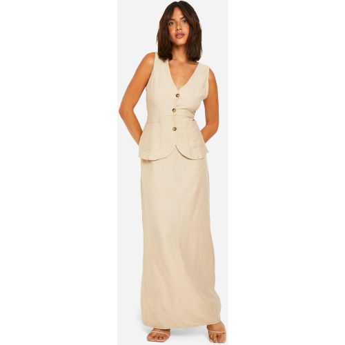 Ensemble Sans Manches Et Jupe Longue - 34 - boohoo - Modalova