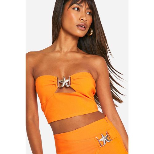 Bandeau Super Stretch À Détails Contrastants - 42 - boohoo - Modalova