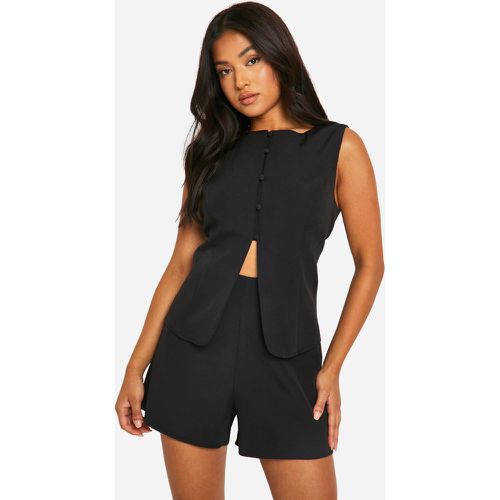 Petite" - Gilet De Tailleur Sans Manches - 38 - boohoo - Modalova