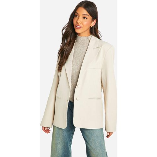 Blazer De Tailleur Ample - 34 - boohoo - Modalova