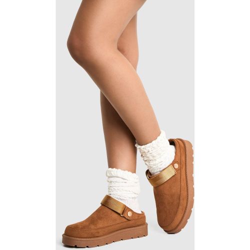 Mules Avec Bride À La Cheville - 36 - boohoo - Modalova