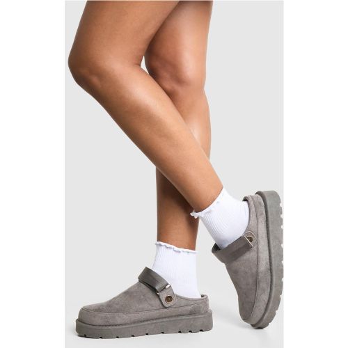 Mules Avec Bride À La Cheville - 36 - boohoo - Modalova