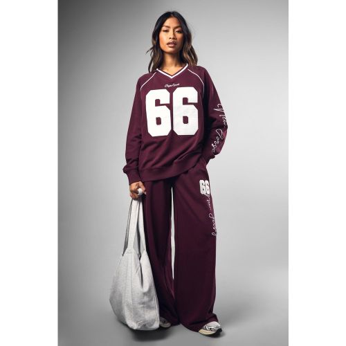Jogging Large À Slogan - S - boohoo - Modalova