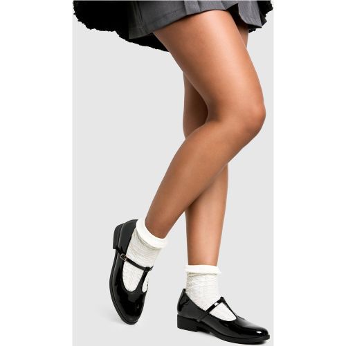 Ballerines Vernies Mary Jane - 36 - boohoo - Modalova