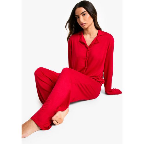 Petite" - Ensemble De Pyjama À Manches Longues - 40 - boohoo - Modalova