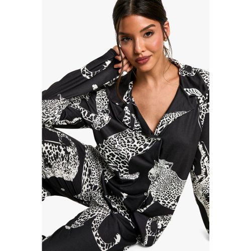 Ensemble De Noël À Imprimé Léopard - 34 - boohoo - Modalova