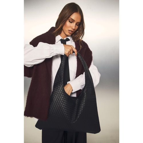 Tote Bag Effet Tissé - One Size - boohoo - Modalova