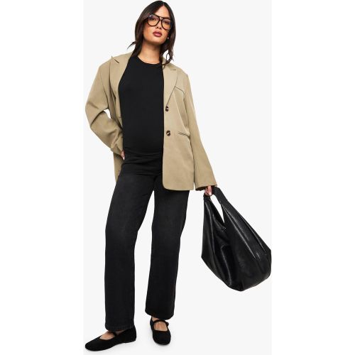 Maternité - Jean Boyfriend Taille Haute - 36 - boohoo - Modalova