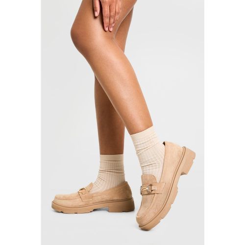 Mocassins En Synthétique À Plateforme - 36 - boohoo - Modalova