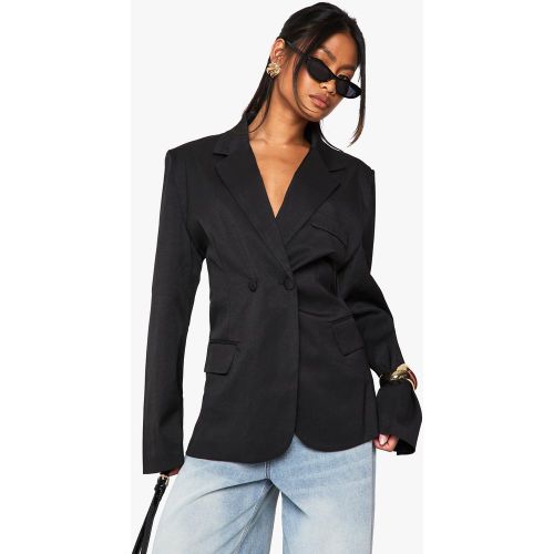 Blazer De Costume À Taille Cintrée - 38 - boohoo - Modalova