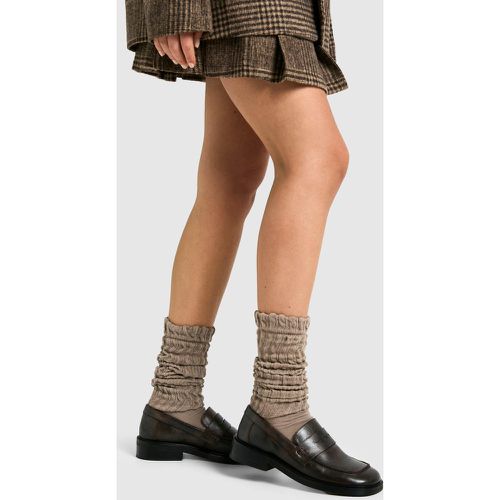 Chaussettes En Maille - One Size - boohoo - Modalova