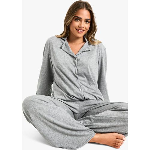 Petite" - Ensemble De Pyjama À Manches Longues - 36 - boohoo - Modalova