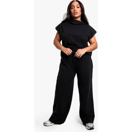 Grande Taille - Ensemble Avec Top À Col Montant Et Pantalon - 44 - boohoo - Modalova