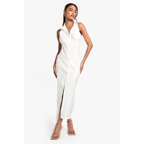 Robe Chemise À Col Boutonné - 38 - boohoo - Modalova